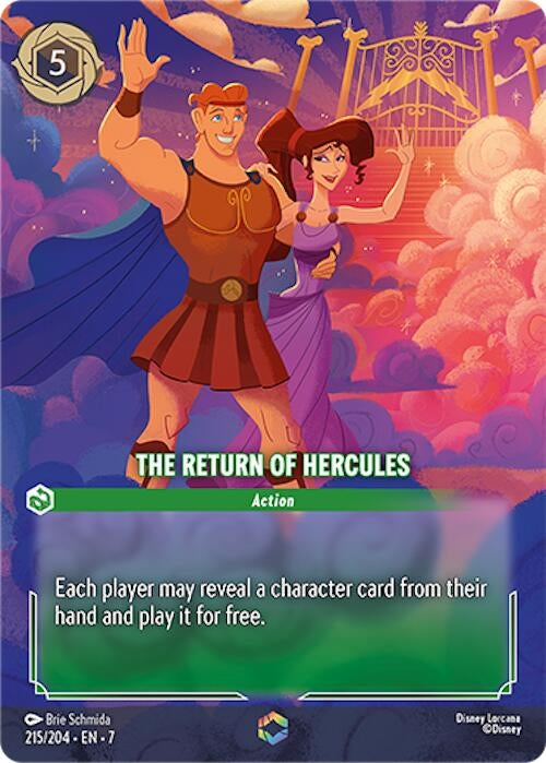 The Return of Hercules (Enchanted) (215/204) (Archazia's Island)