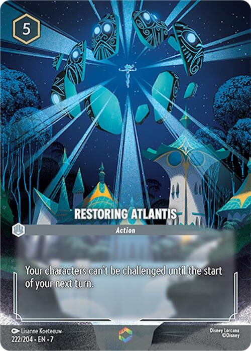 Restoring Atlantis (Enchanted) (222/204) (Archazia's Island)
