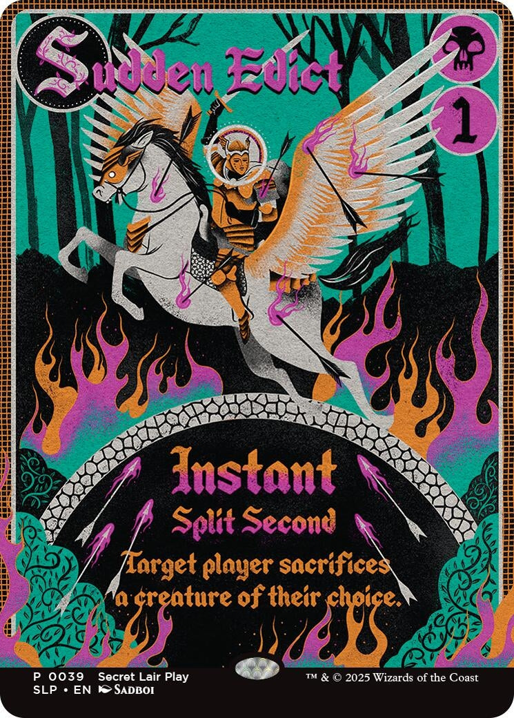 Sudden Edict (39) (Secret Lair Showdown)