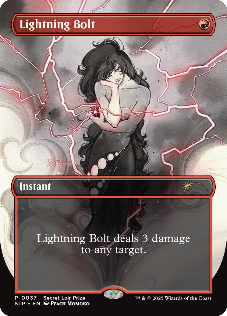Lightning Bolt (0037) (37) (Secret Lair Showdown)