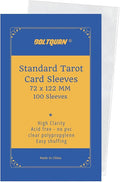 Standard Tarot Card Sleeves 72 x 122 MM