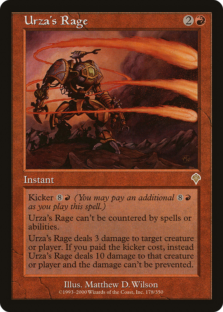 Urza's Rage (INV-178) - Invasion