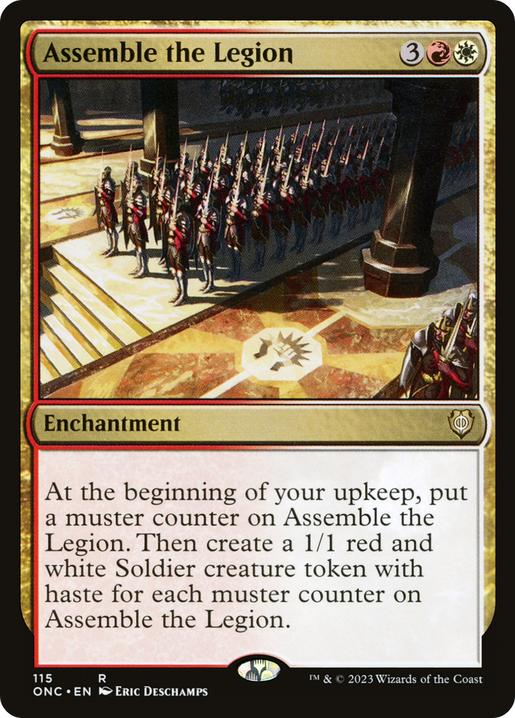 Assemble the Legion (115) (Commander: Phyrexia: All Will Be One)