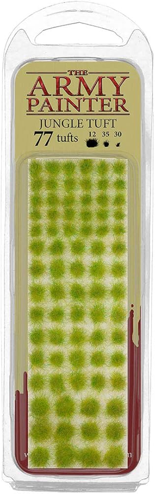 The Model Painter Battlefields: Jungle Tuft (Yellow-Autumn Rice)