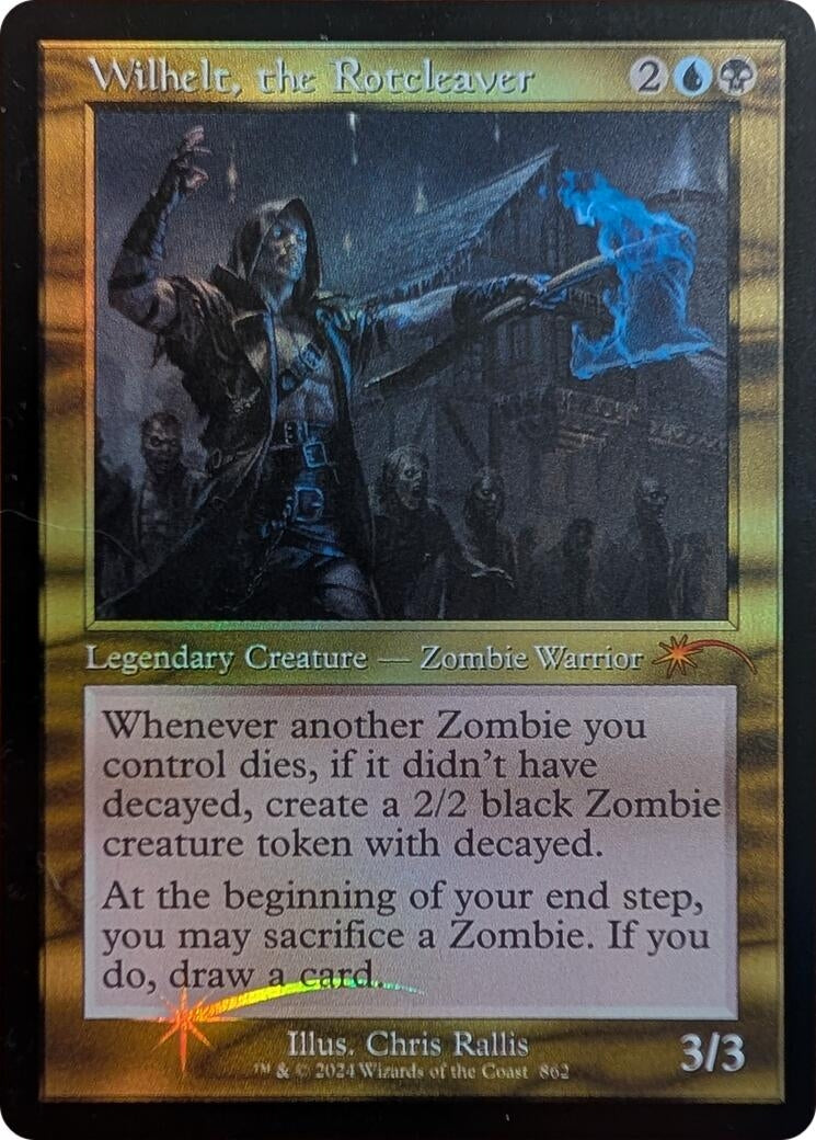 Wilhelt, the Rotcleaver (Retro Frame) (862) (Secret Lair Drop Series)