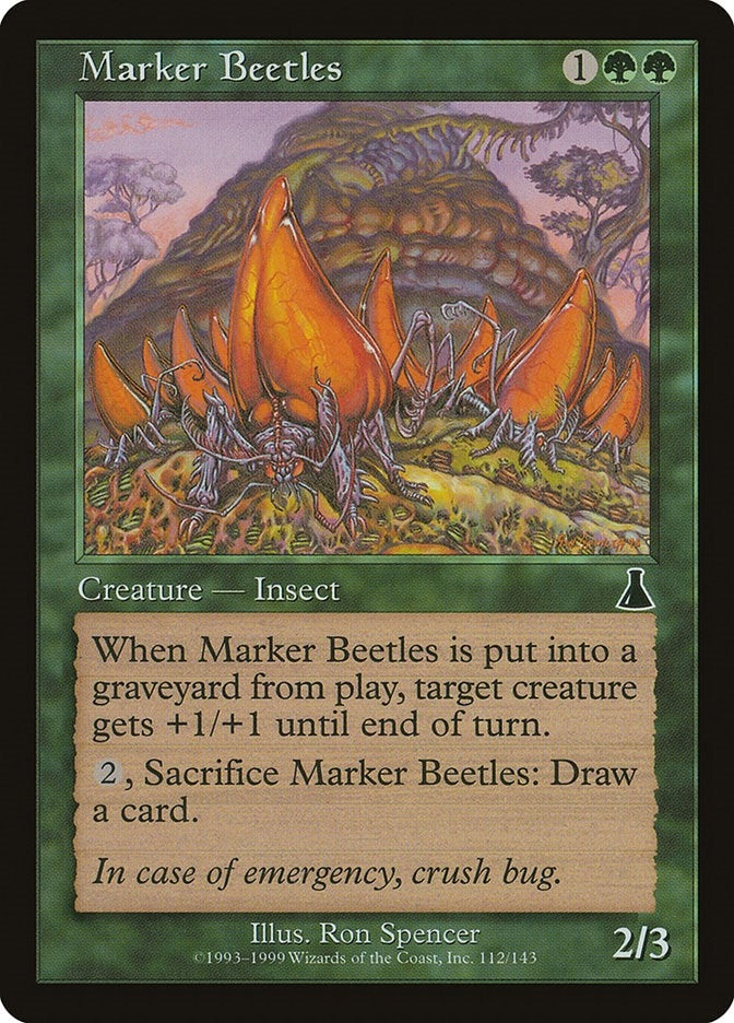 Marker Beetles (112) (Urza's Destiny)
