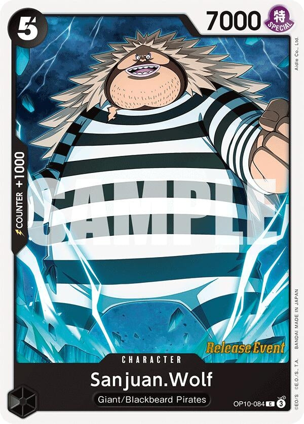 Image for Sanjuan.Wolf (OP10-084) (Royal Blood Release Event Cards) (OP10 RE) - One Piece Card Game