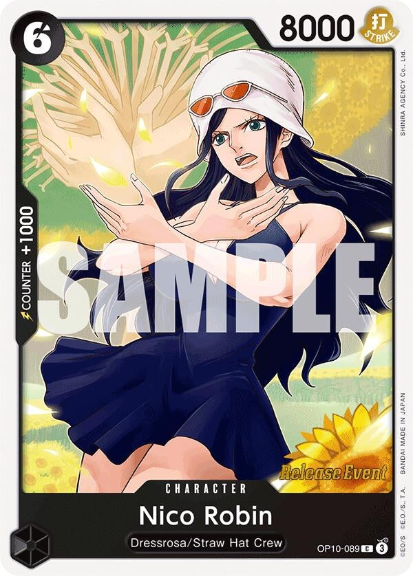 Image for Nico Robin (OP10-089) (Royal Blood Release Event Cards) - One Piece Card Game