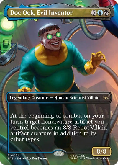 Doc Ock, Evil Inventor (Borderless) (24) (Marvel's Spider-Man: Eternal-Legal) (SPE)