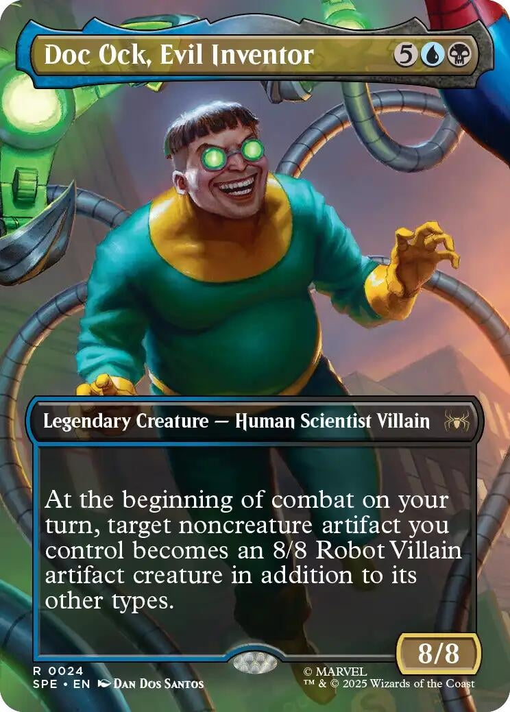 Doc Ock, Evil Inventor (Borderless) (24) (Marvel's Spider-Man: Eternal-Legal) (SPE)