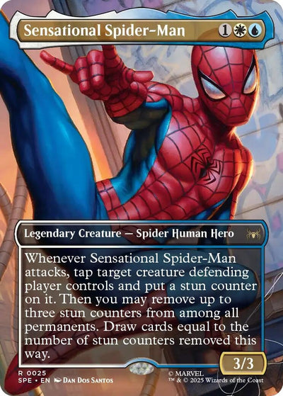 Sensational Spider-Man (Borderless) (25) (Marvel's Spider-Man: Eternal-Legal) (SPE)
