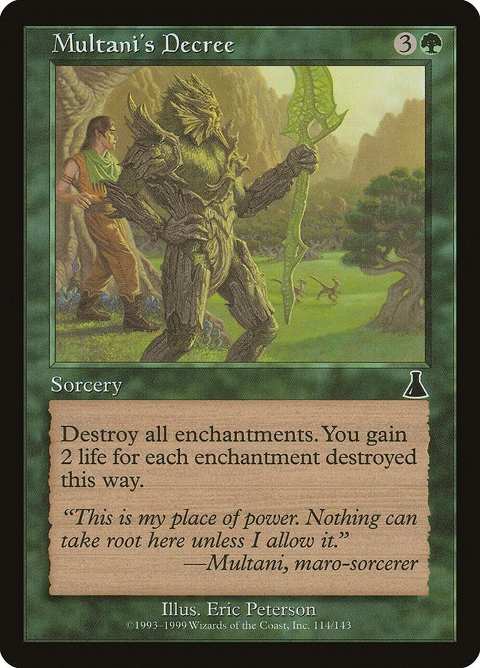 Multani's Decree (114) (Urza's Destiny)
