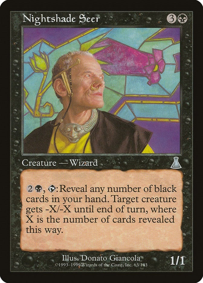 Nightshade Seer (63) (Urza's Destiny)