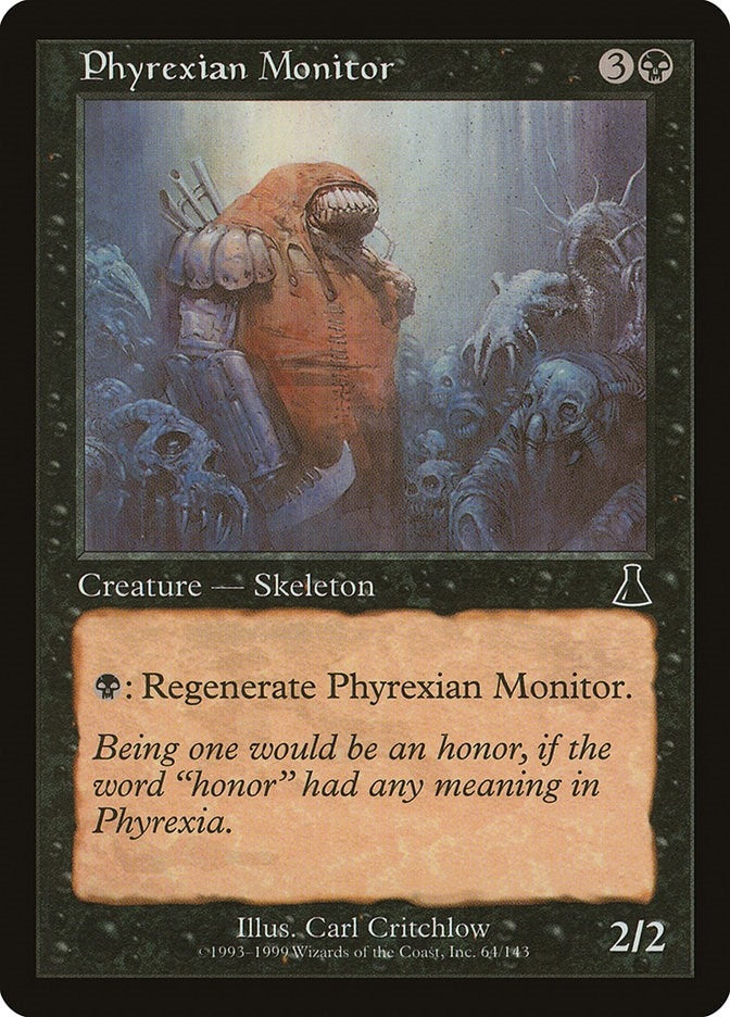 Phyrexian Monitor (64) (Urza's Destiny)