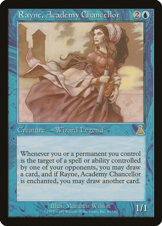 Rayne, Academy Chancellor (43) (Urza's Destiny)