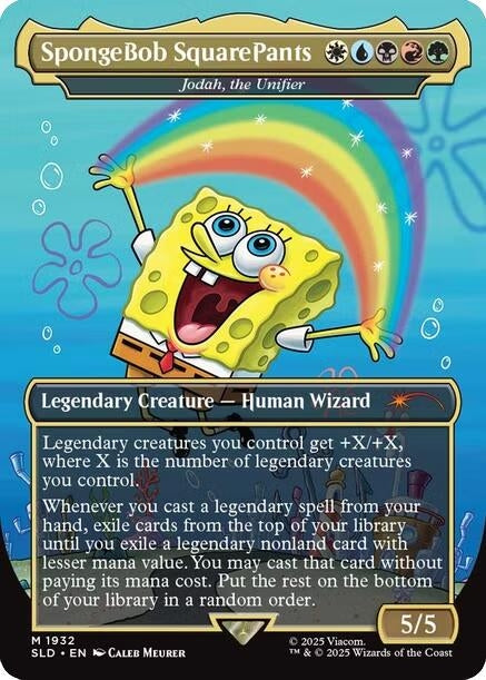 SpongeBob SquarePants - Jodah, the Unifier (1932) (Secret Lair Drop Series)
