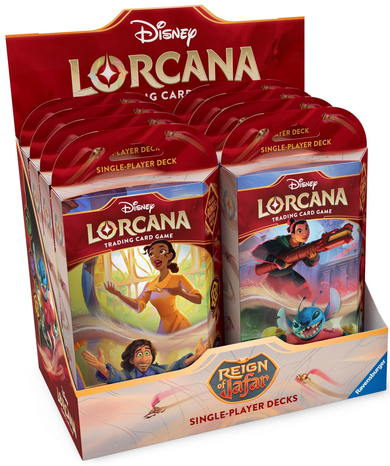 Disney Lorcana: Reign of Jafar Starter Deck Display