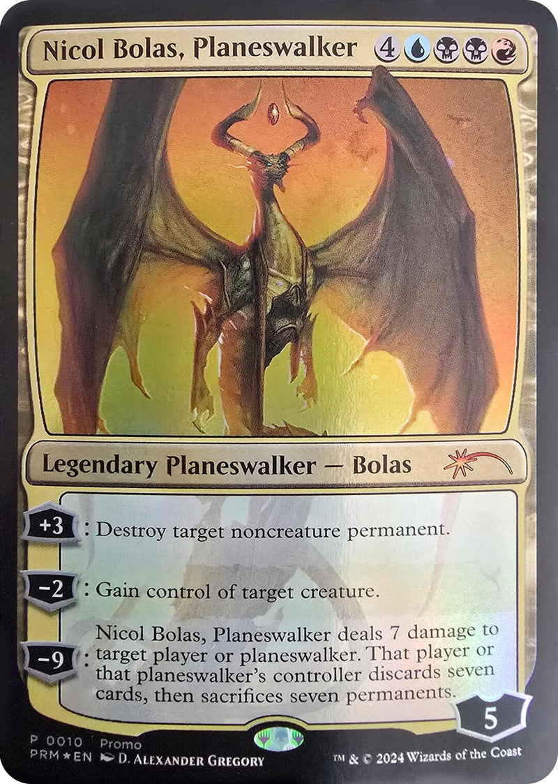 Nicol Bolas, Planeswalker (10) (Unique and Miscellaneous Promos)