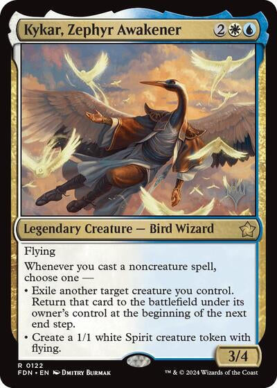 Kykar, Zephyr Awakener (122) (Promo Pack: Aetherdrift)