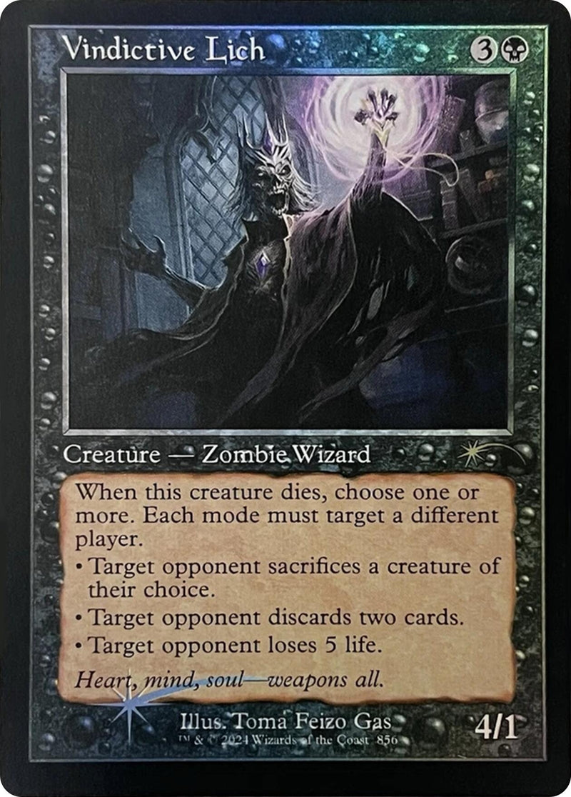 Vindictive Lich (Retro Frame) (856) (Secret Lair Drop Series)