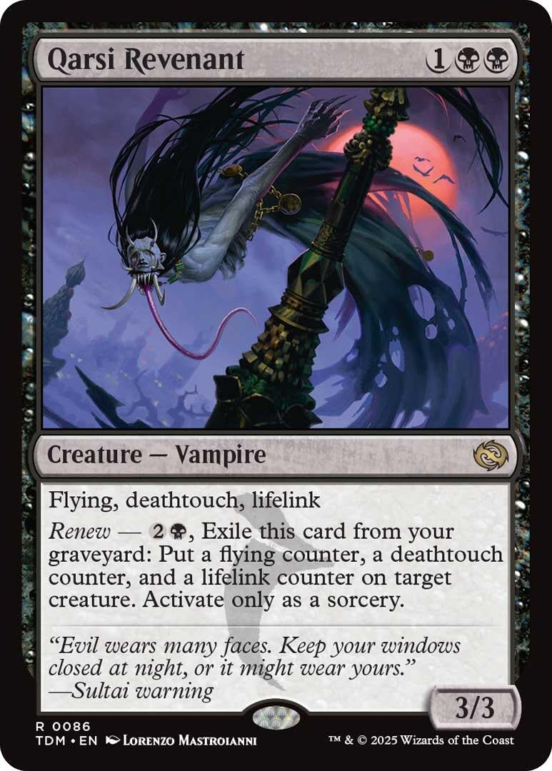 Qarsi Revenant (86) (Tarkir: Dragonstorm) (TDM)