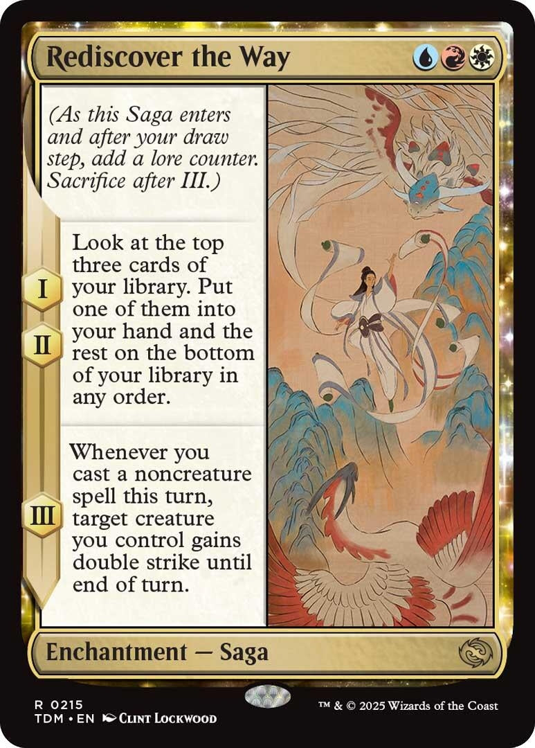 Rediscover the Way (215) (Tarkir: Dragonstorm) (TDM)