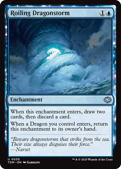Roiling Dragonstorm (55) (Tarkir: Dragonstorm) (TDM)