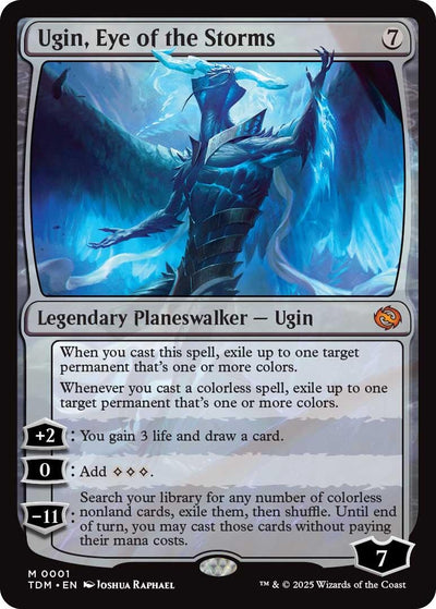 Ugin, Eye of the Storms (1) (Tarkir: Dragonstorm) (TDM)