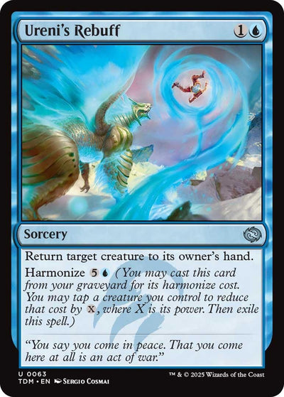 Ureni's Rebuff (63) (Tarkir: Dragonstorm) (TDM)
