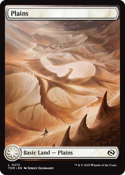 Plains (0272) (272) (Tarkir: Dragonstorm) (TDM)