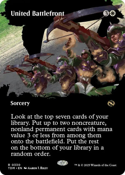 United Battlefront (Borderless) (330) (Tarkir: Dragonstorm) (TDM)