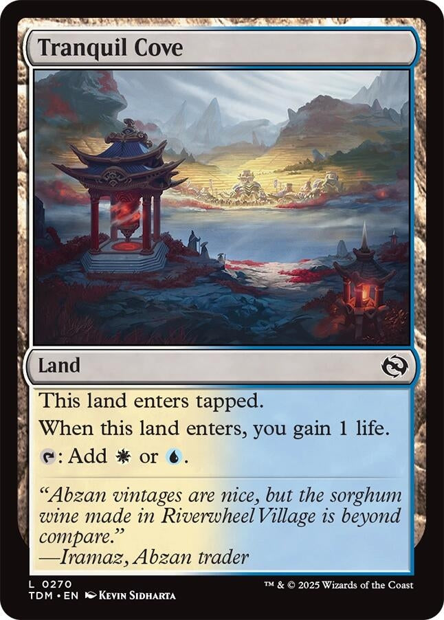 Tranquil Cove (270) (Tarkir: Dragonstorm) (TDM)
