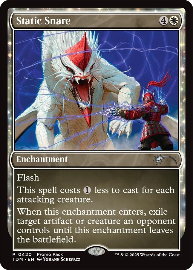 Static Snare (420) (Promo Pack: Tarkir: Dragonstorm)