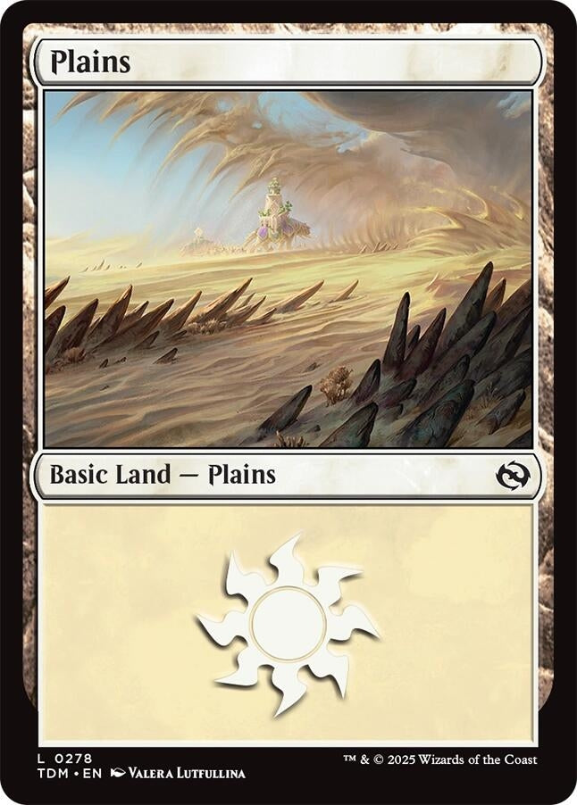 Plains (0278) (278) (Tarkir: Dragonstorm)