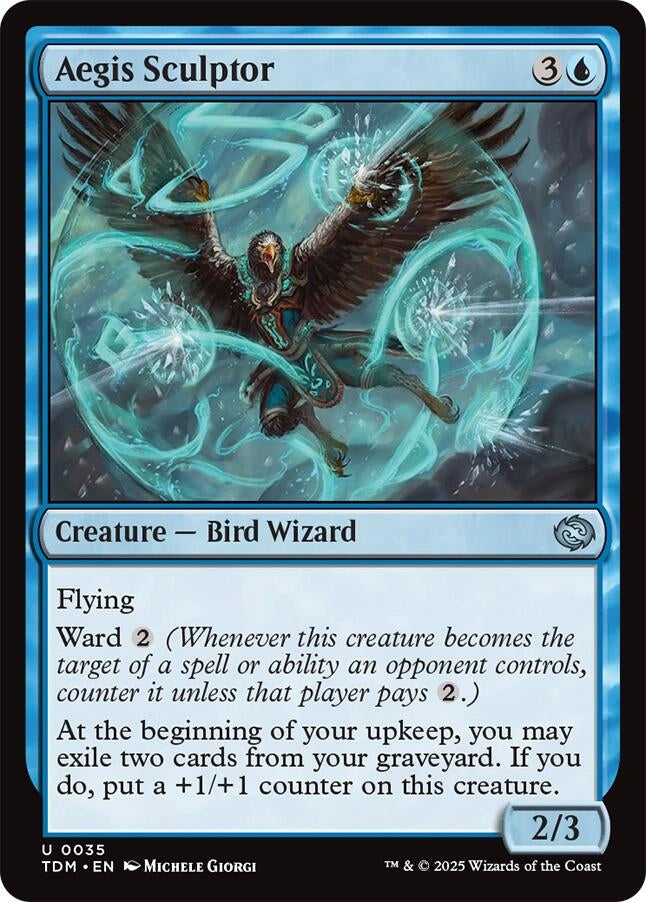 Aegis Sculptor (35) (Tarkir: Dragonstorm) (TDM)