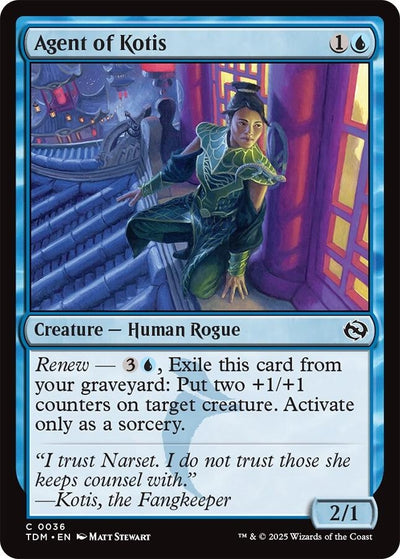 Agent of Kotis (36) (Tarkir: Dragonstorm) (TDM)