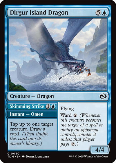 Dirgur Island Dragon (40) (Tarkir: Dragonstorm) (TDM)