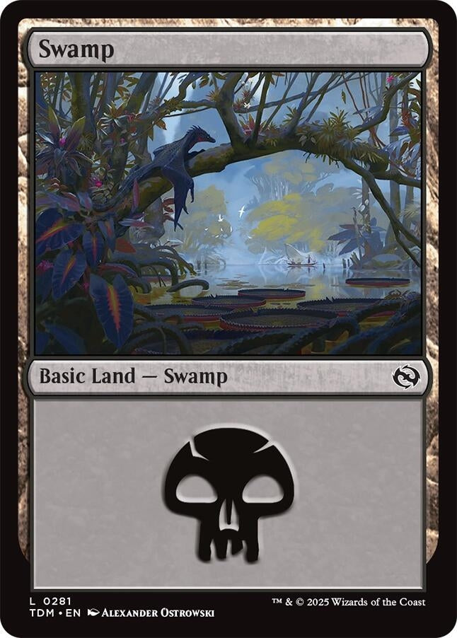 Swamp (0281) (281) (Tarkir: Dragonstorm)