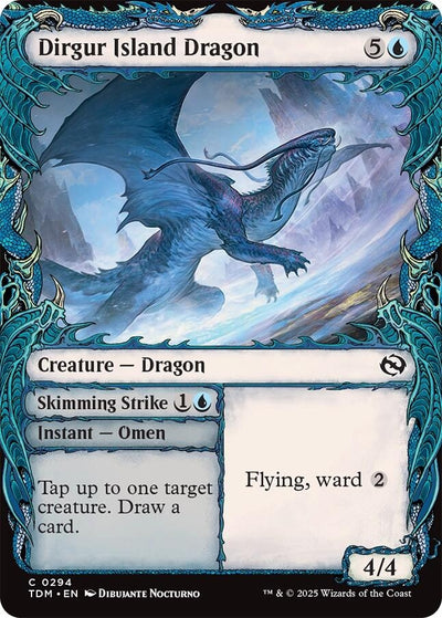 Dirgur Island Dragon (Showcase) (294) (Tarkir: Dragonstorm) (TDM)