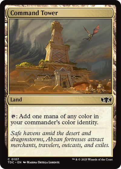 Command Tower (107) (Commander: Tarkir: Dragonstorm) (TDC)