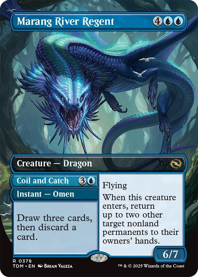 Marang River Regent (Borderless) (378) (Tarkir: Dragonstorm) (TDM)