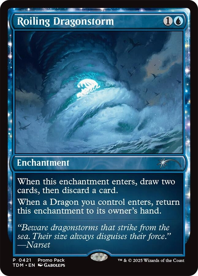 Roiling Dragonstorm (421) (Promo Pack: Tarkir: Dragonstorm)