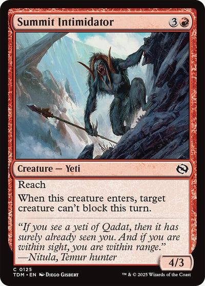Summit Intimidator (125) (Tarkir: Dragonstorm) (TDM)
