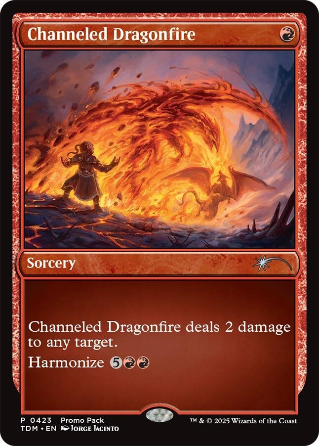 Channeled Dragonfire (423) (Promo Pack: Tarkir: Dragonstorm)