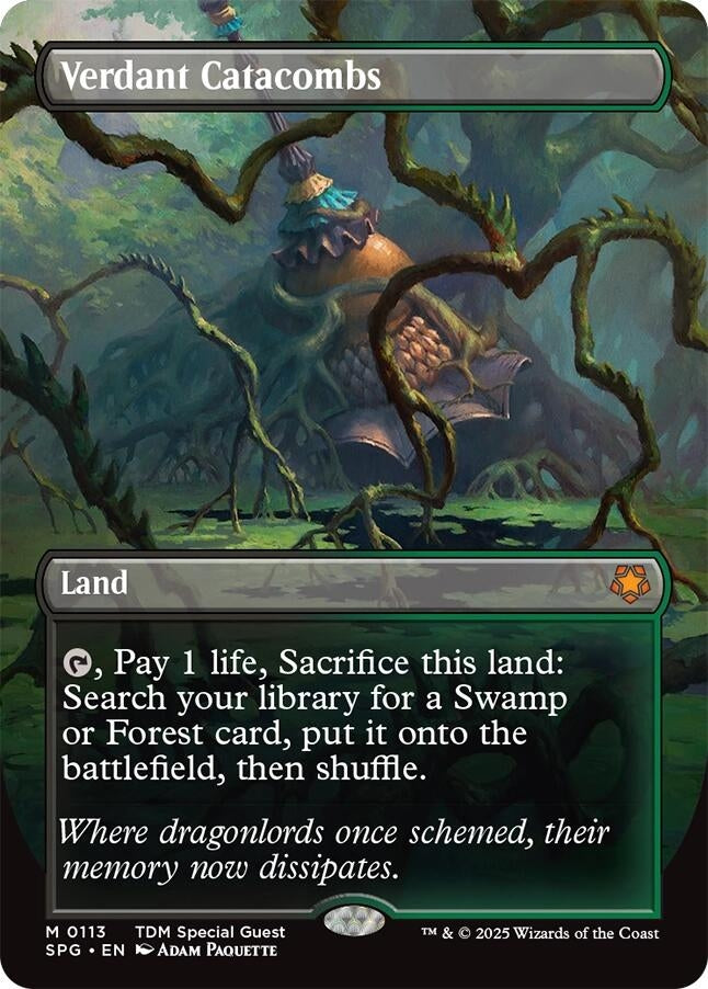 Verdant Catacombs (Borderless) (113) (Special Guests)