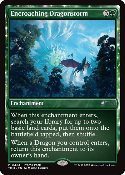 Encroaching Dragonstorm (424) (Promo Pack: Tarkir: Dragonstorm) (PPTDM)