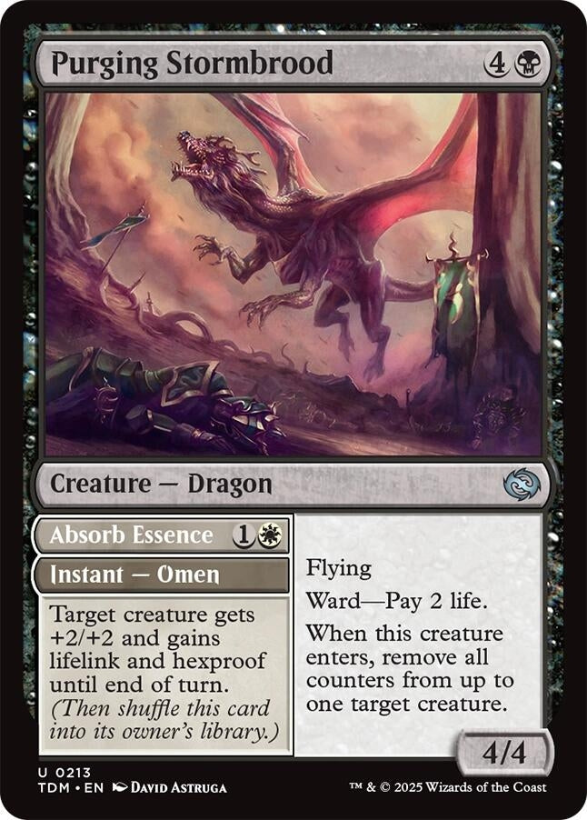 Purging Stormbrood (213) (Tarkir: Dragonstorm) (TDM)