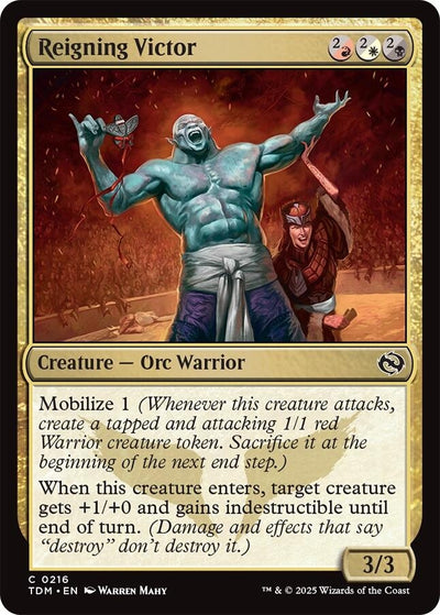 Reigning Victor (216) (Tarkir: Dragonstorm) (TDM)