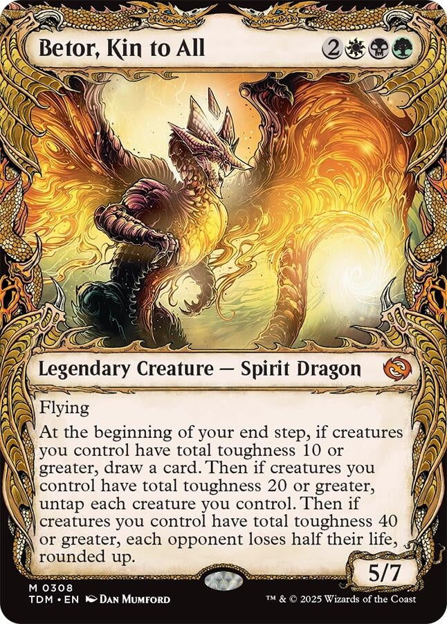 Betor, Kin to All (Showcase) (308) (Tarkir: Dragonstorm)
