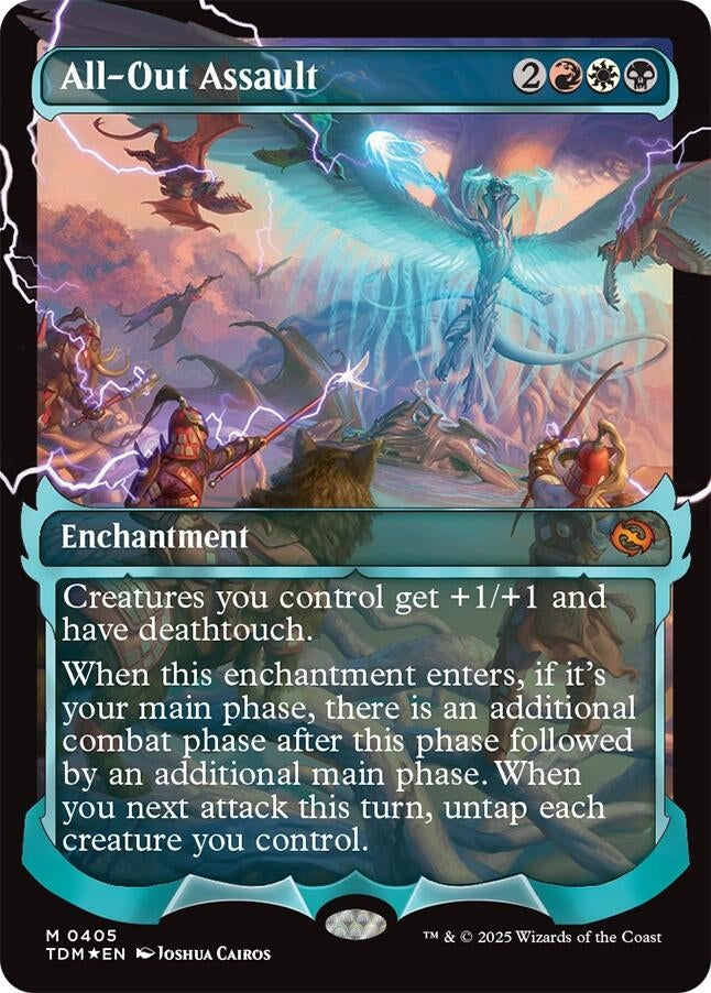 All-Out Assault (Showcase) (405) (Tarkir: Dragonstorm)